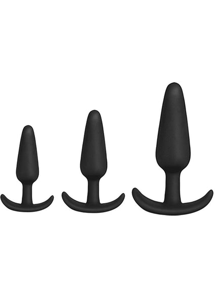 Mood Naughty 1 Trainer Silicone Anal Plug (3 Piece Set)